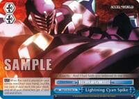 Lightning Cyan Spike - Accel World - Weiss Schwarz card