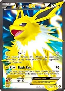 Jolteon EX - 28a/83 - Alternate Art Promos - Pokemon card