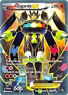 Zygarde EX - 54a/124 - Alternate Art Promos - Pokemon card