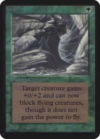 Web - Alpha Edition - Magic: The Gathering card