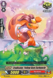 Eradicator, Yellow Gem Carbuncle - Promo Cards - Cardfight Vanguard card