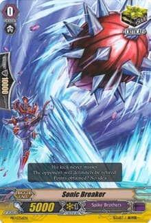 Sonic Breaker - Promo Cards - Cardfight Vanguard card