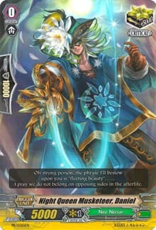Night Queen Musketeer, Daniel - Promo Cards - Cardfight Vanguard card