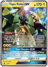 Tapu Koko GX - SM33 - SM Promos - Pokemon card