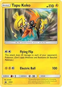 Tapu Koko - SM30 - SM Promos - Pokemon card