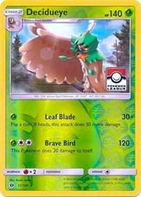 Decidueye - 11/149 (Pokemon League) - League & Championship Cards - Pokemon card