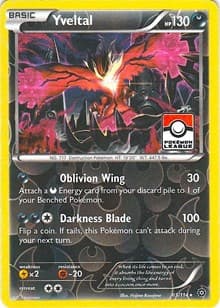 Yveltal - 65/114 (Pokemon League) - League & Championship Cards - Pokemon card