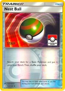 Nest Ball - 123/149 (League Cup) [Staff] - League & Championship Cards - Pokemon card
