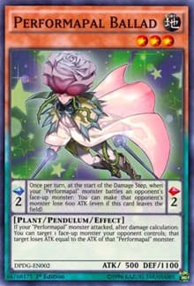 Performapal Ballad - Duelist Pack: Dimensional Guardians - YuGiOh card