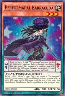 Performapal Barracuda - Duelist Pack: Dimensional Guardians - YuGiOh card