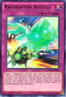 Raidraptor Replica - Duelist Pack: Dimensional Guardians - YuGiOh card
