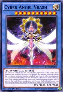 Cyber Angel Vrash - Duelist Pack: Dimensional Guardians - YuGiOh card