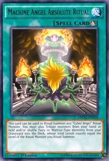 Machine Angel Absolute Ritual - Duelist Pack: Dimensional Guardians - YuGiOh card
