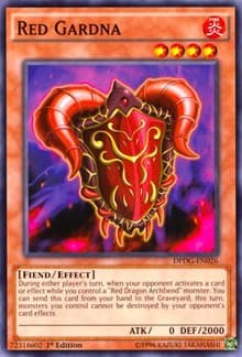 Red Gardna - Duelist Pack: Dimensional Guardians - YuGiOh card