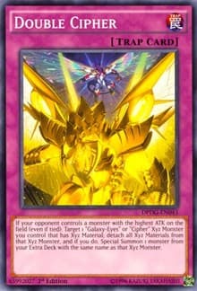 Double Cipher - Duelist Pack: Dimensional Guardians - YuGiOh card