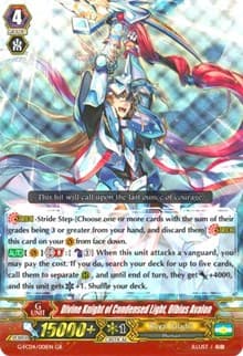 Divine Knight of Condensed Light, Olbius Avalon - G-FC04: Fighters Collection 2017 - Cardfight Vanguard card