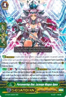 Persevering One, Lozenge Magus Apex - G-FC04: Fighters Collection 2017 - Cardfight Vanguard card