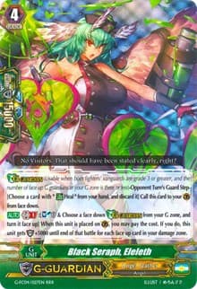 Black Seraph, Eleleth - G-FC04: Fighters Collection 2017 - Cardfight Vanguard card