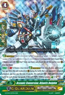 Oceanic Conversion, Atlantis Dolphin - G-FC04: Fighters Collection 2017 - Cardfight Vanguard card