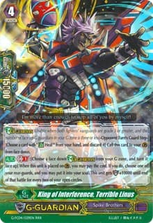King of Interference, Terrible Linus - G-FC04: Fighters Collection 2017 - Cardfight Vanguard card