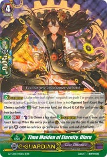 Time Maiden of Eternity, Uluru - G-FC04: Fighters Collection 2017 - Cardfight Vanguard card