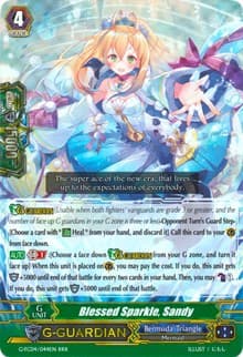 Blessed Sparkle, Sandy - G-FC04: Fighters Collection 2017 - Cardfight Vanguard card