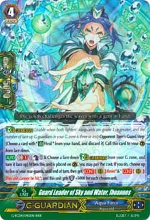 Guard Leader of Sky and Water, Ihoannes - G-FC04: Fighters Collection 2017 - Cardfight Vanguard card