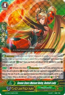 Seven Stars Mutant Deity, Relish Lady - G-FC04: Fighters Collection 2017 - Cardfight Vanguard card