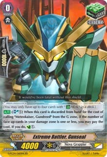 Extreme Battler, Gunseal - G-FC04: Fighters Collection 2017 - Cardfight Vanguard card