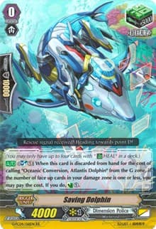 Saving Dolphin - G-FC04: Fighters Collection 2017 - Cardfight Vanguard card