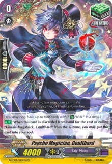 Psycho Magician, Coulthard - G-FC04: Fighters Collection 2017 - Cardfight Vanguard card