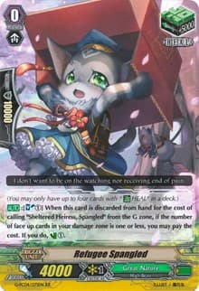 Refugee Spangled - G-FC04: Fighters Collection 2017 - Cardfight Vanguard card