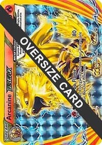 Arcanine BREAK - XY180 (XY Black Star Promos) - Jumbo Cards - Pokemon card