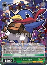 Prinny Squad (Alternate Art Promo) - Disgaea - Weiss Schwarz card