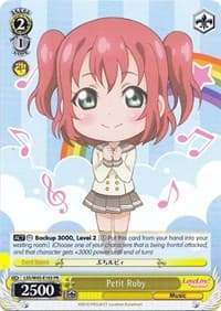 Petit Ruby - Love Live! Sunshine!! - Weiss Schwarz card