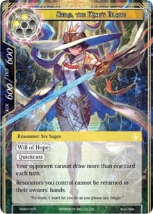 Zero, the King's Blade - Echoes of the New World - Force of Will card