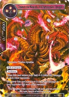 Yamata-no-Orochi, the Resurrected Calamity (Full Art) - Echoes of the New World - Force of Will card