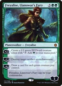 Freyalise, Llanowar's Fury - Commander Anthology - Magic: The Gathering card