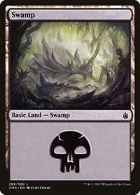 Swamp (298) - Commander Anthology - Magic: The Gathering card