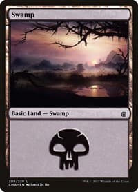 Swamp (299) - Commander Anthology - Magic: The Gathering card