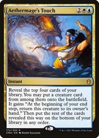 Aethermage's Touch - Commander Anthology - Magic: The Gathering card