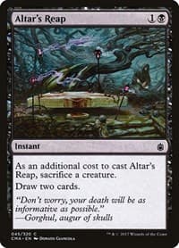 Altar's Reap - Commander Anthology - Magic: The Gathering card