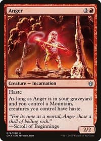 Anger - Commander Anthology - Magic: The Gathering card
