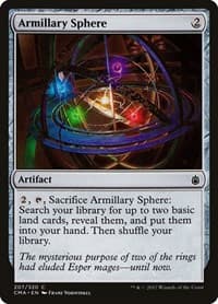 Armillary Sphere - Commander Anthology - Magic: The Gathering card