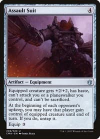 Assault Suit - Commander Anthology - Magic: The Gathering card