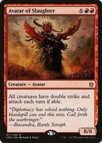 Avatar of Slaughter - Commander Anthology - Magic: The Gathering card