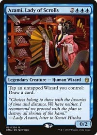 Azami, Lady of Scrolls - Commander Anthology - Magic: The Gathering card