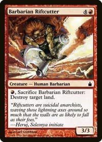 Barbarian Riftcutter - Ravnica: City of Guilds - Magic: The Gathering card