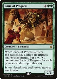 Bane of Progress - Commander Anthology - Magic: The Gathering card