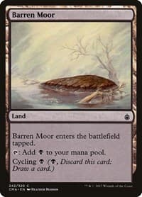 Barren Moor - Commander Anthology - Magic: The Gathering card